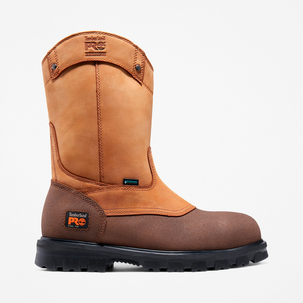 Mens Rigmaster Pull On Steel Toe Waterproof Work Boot