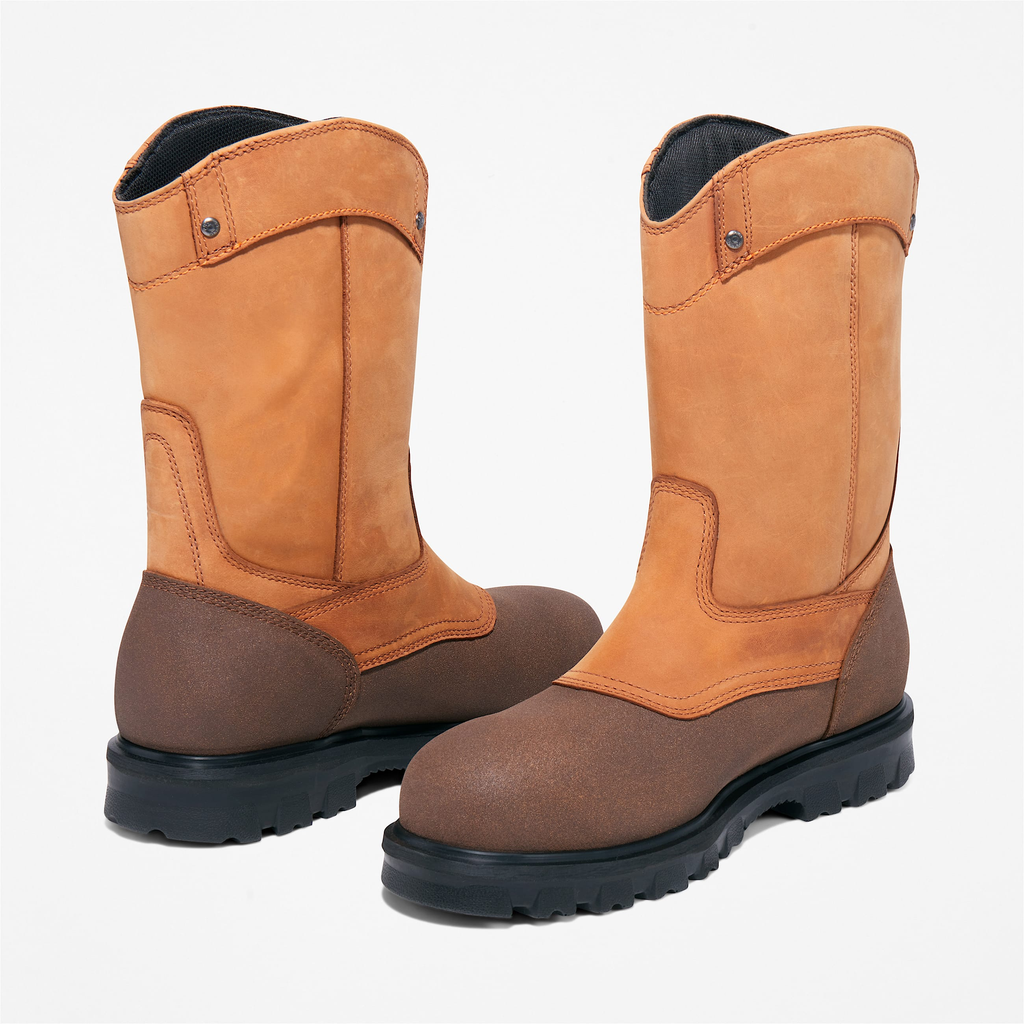 Mens Rigmaster Pull On Steel Toe Waterproof Work Boot - Image 5