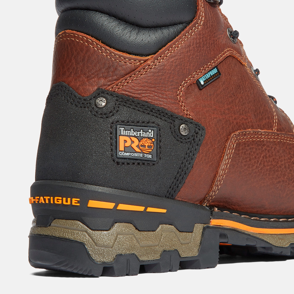 Mens Boondock 6" Composite Toe Waterproof Work Boot - Image 8