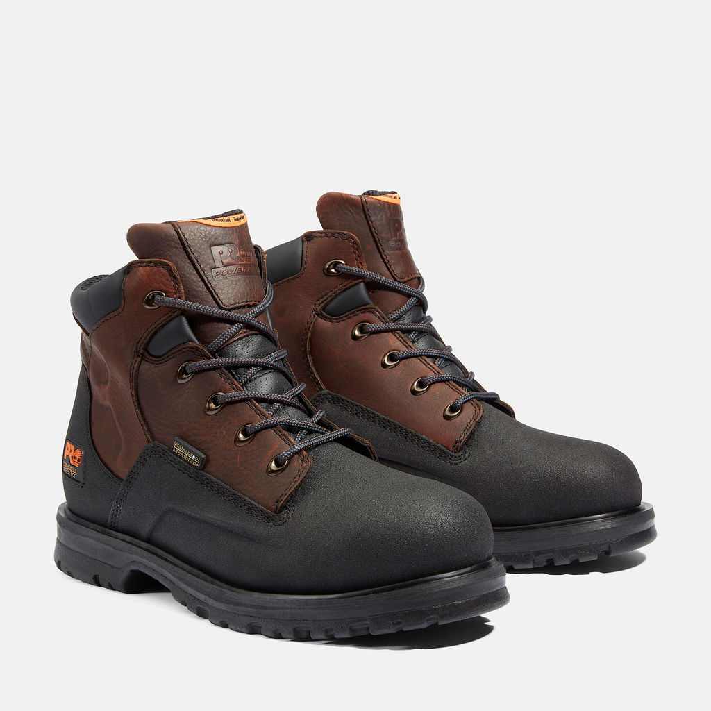 Mens PowerWelt 6" Steel Toe Waterproof Work Boot - Image 4