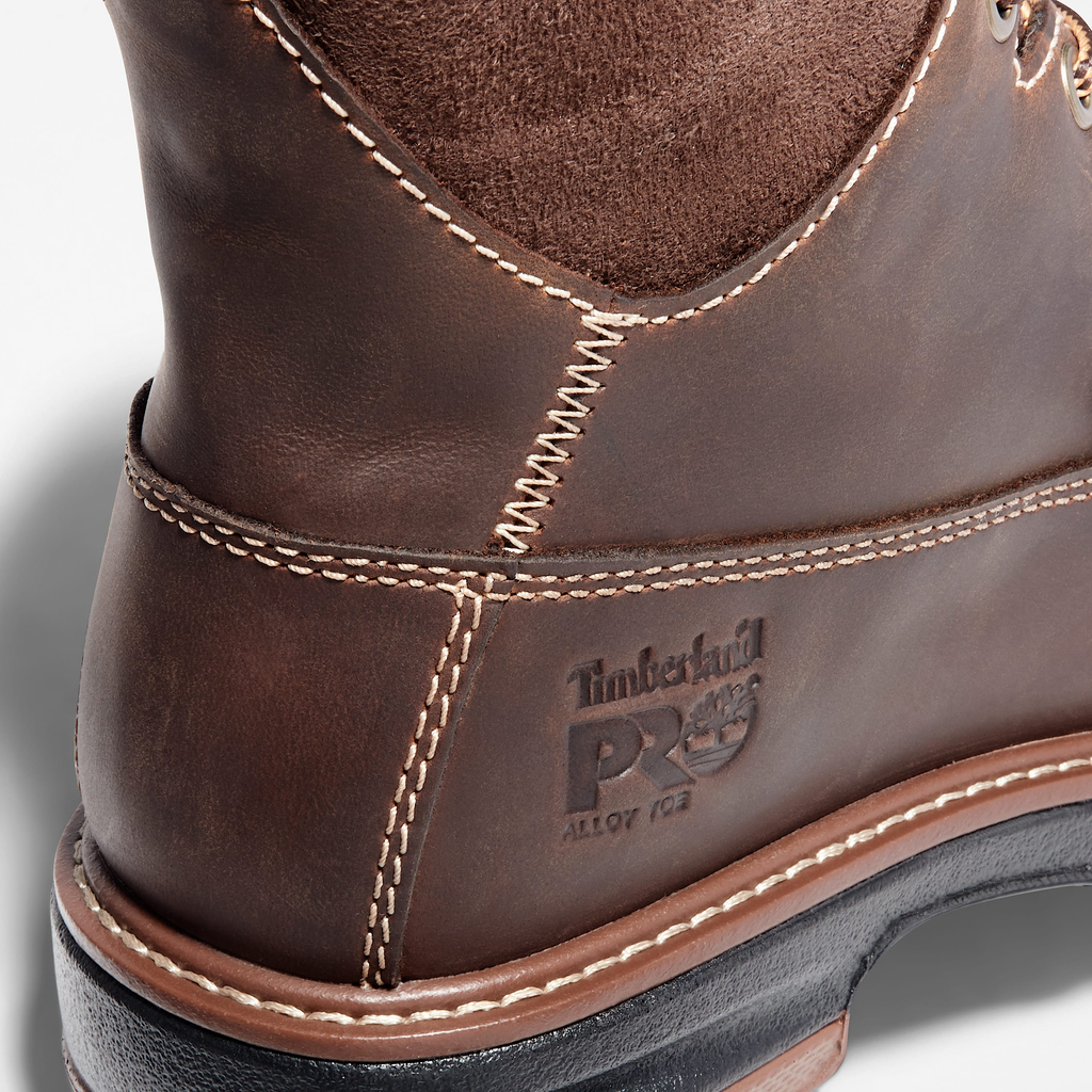 Womens Hightower 6" Alloy Toe Waterproof Work Boot - Image 6