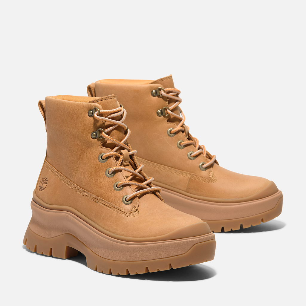 Womens Roxie Lane Mid Lace-Up Boot - Image 4