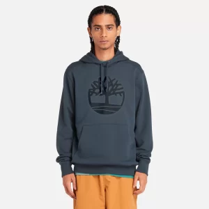 Mens Kennebec River Tree Logo Hoodie
