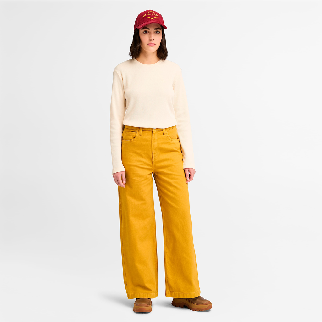 Womens Timberland? Long-Sleeve Waffle T-Shirt - Image 2