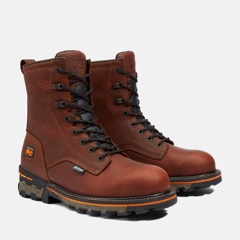 Mens Boondock 8" Waterproof Work Boot - Image 4