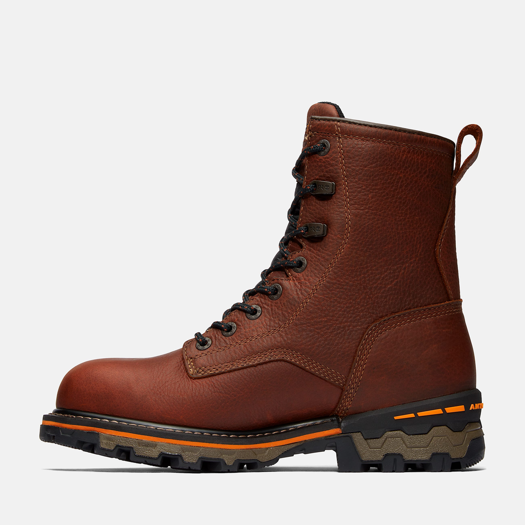 Mens Boondock 8" Waterproof Work Boot - Image 6