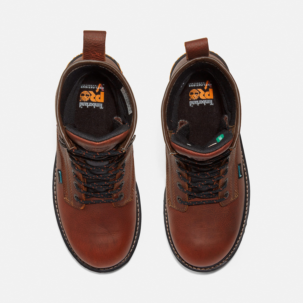 Mens Boondock 8" Waterproof Work Boot - Image 2