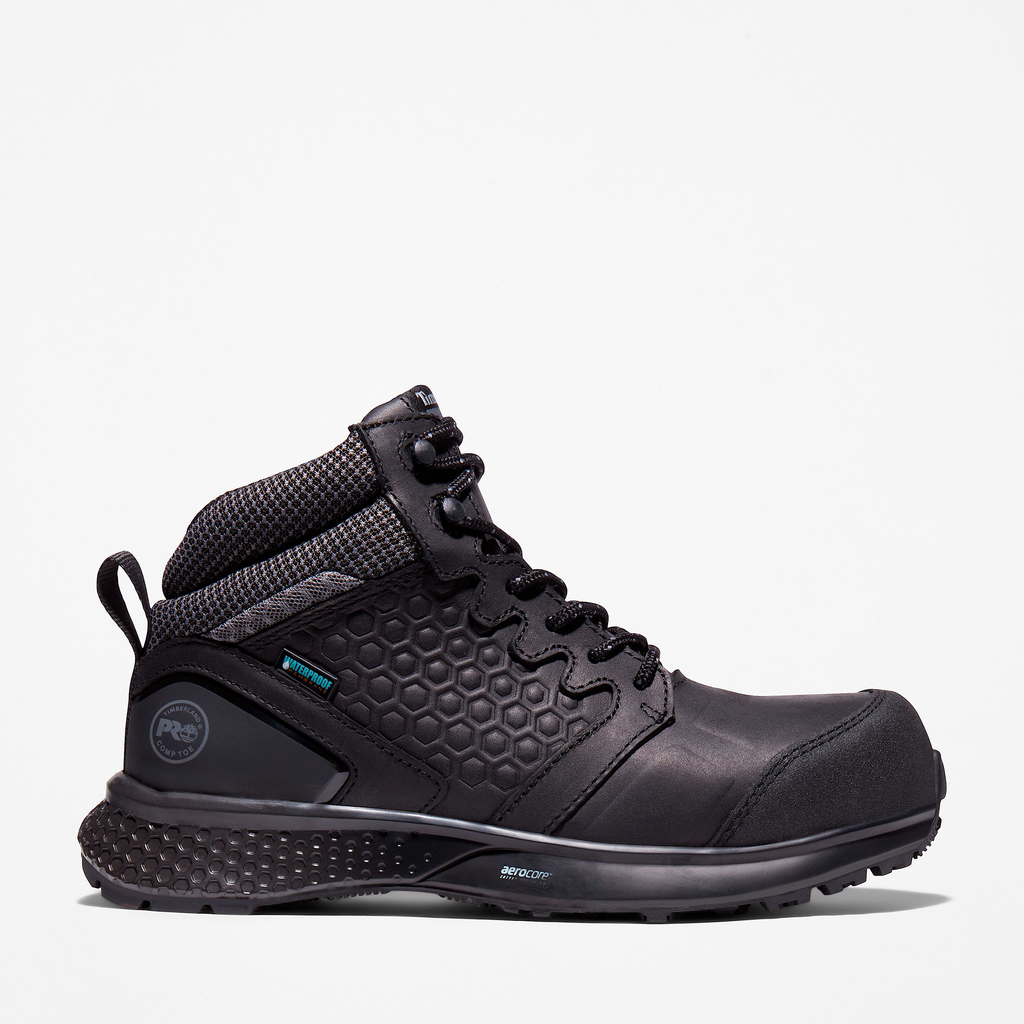 Womens Reaxion Composite Toe Waterproof Work Sneaker