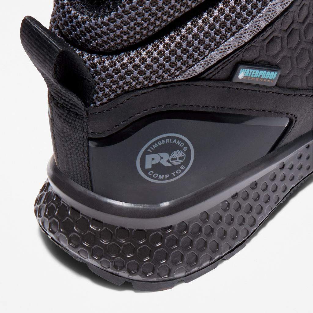 Womens Reaxion Composite Toe Waterproof Work Sneaker - Image 6