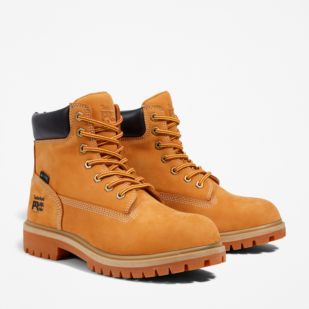 Womens Direct Attach 6" Steel Toe Waterproof Work Boot - Image 4