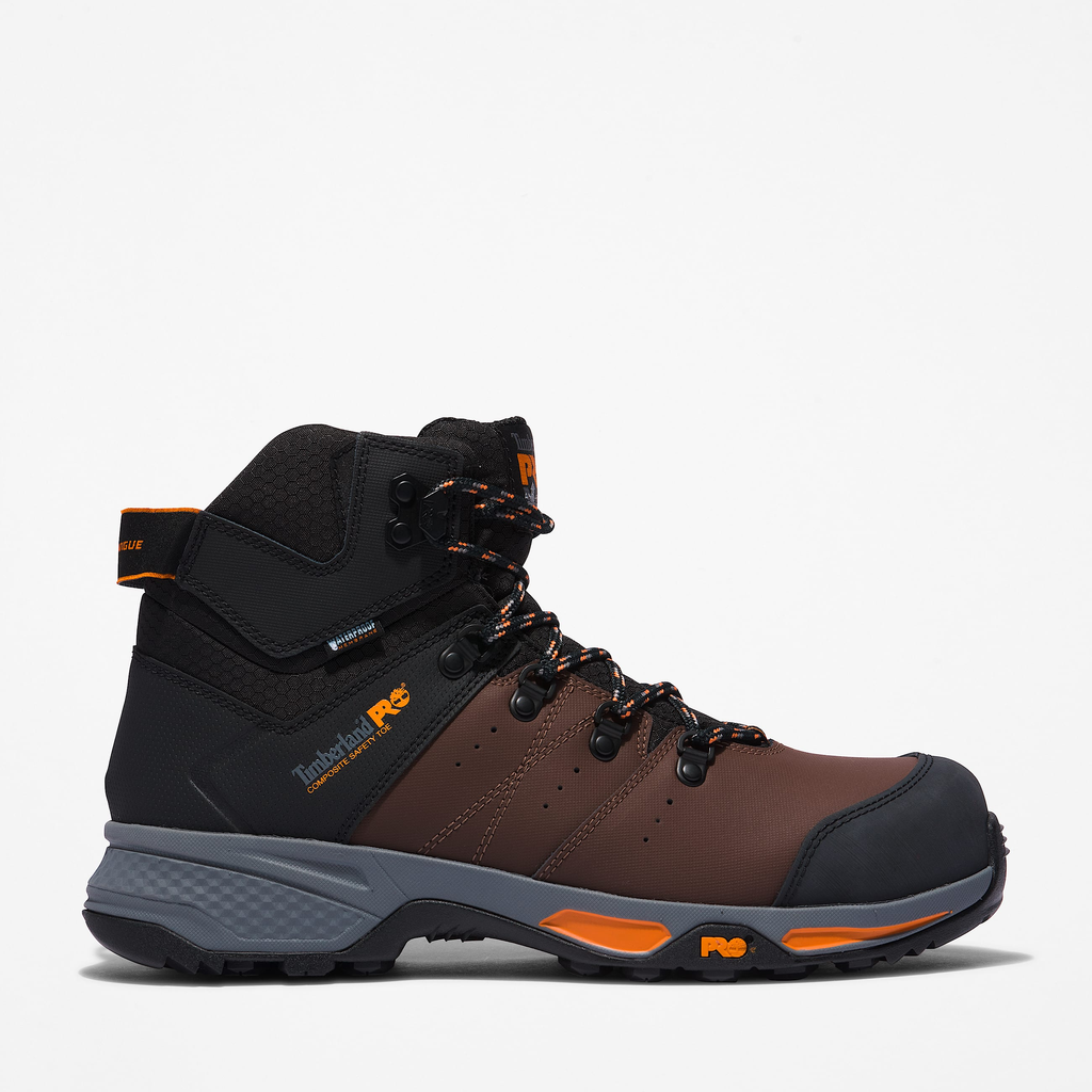 Mens Switchback Composite Toe Waterproof Work Boot