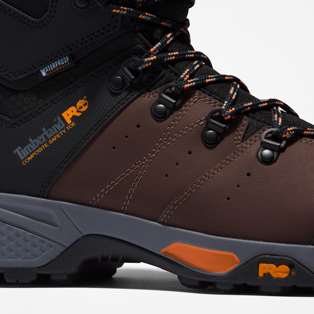 Mens Switchback Composite Toe Waterproof Work Boot - Image 7