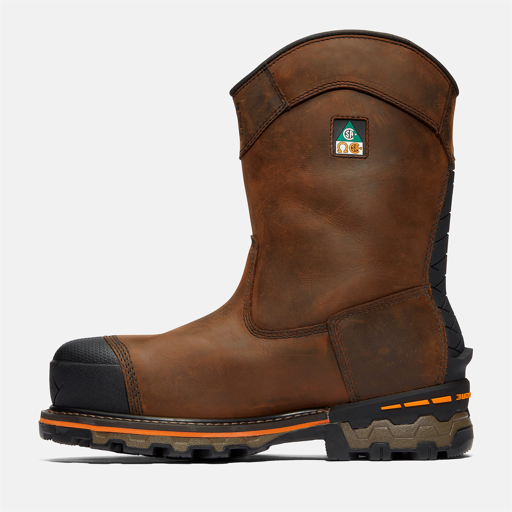 Mens Boondock Waterproof Pull-On Comp-Toe Work Boot - Image 6