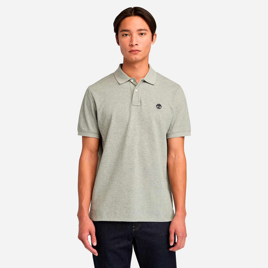 Mens Millers River Short-Sleeve Pique Polo Shirt
