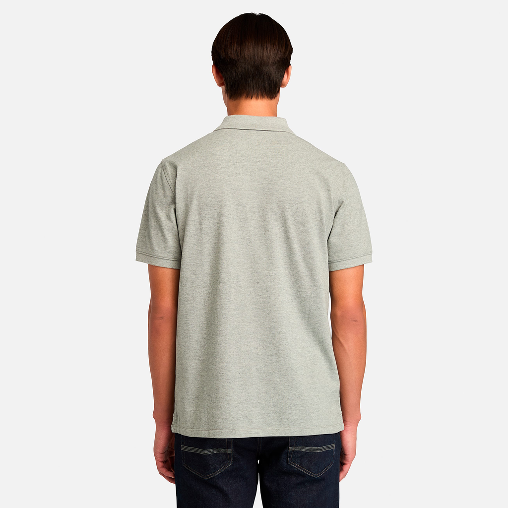 Mens Millers River Short-Sleeve Pique Polo Shirt - Image 4