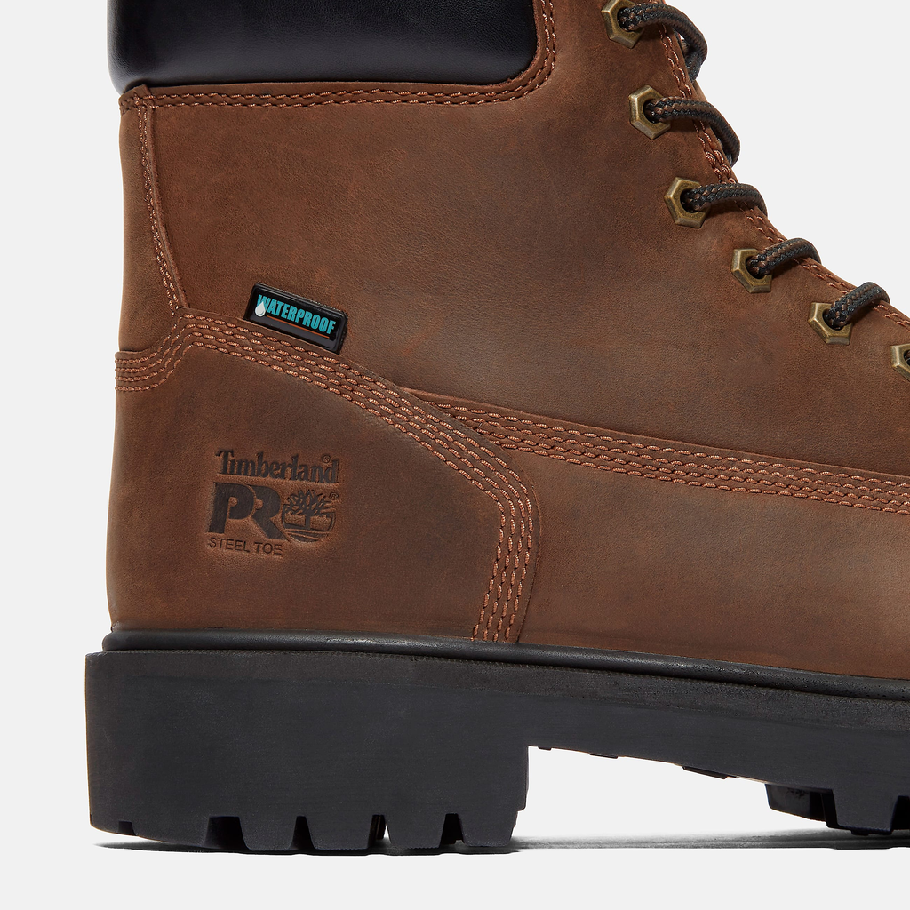 Mens Direct Attach 6" Soft Toe Waterproof Work Boot - Image 7