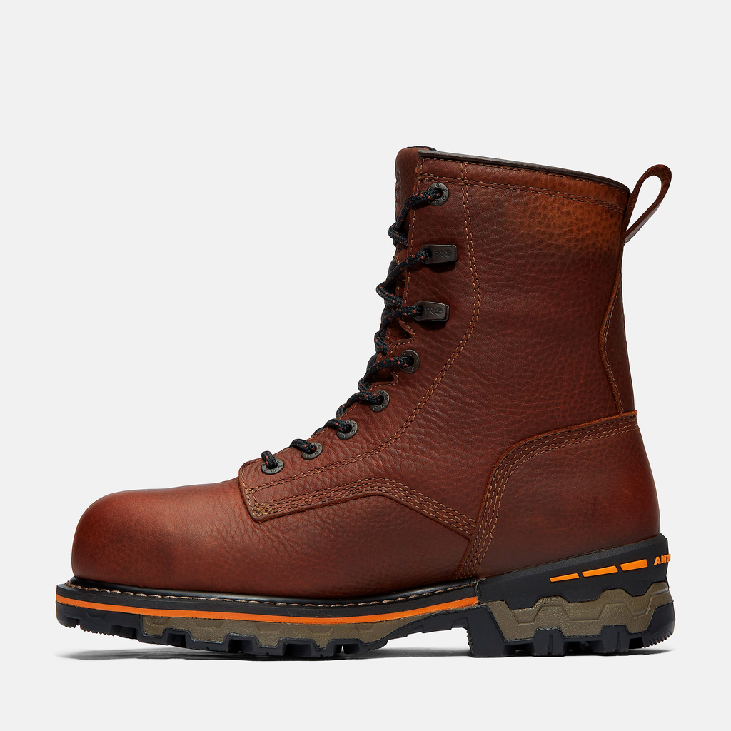 Mens Boondock 8" Composite Toe Waterproof Work Boot - Image 6