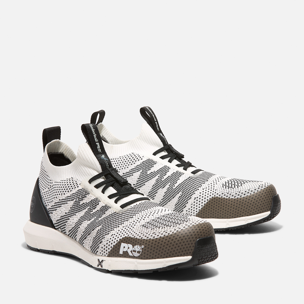 Mens Radius Knit Comp-Toe Slip-On Work Sneaker - Image 4