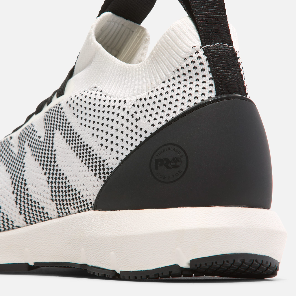 Mens Radius Knit Comp-Toe Slip-On Work Sneaker - Image 7