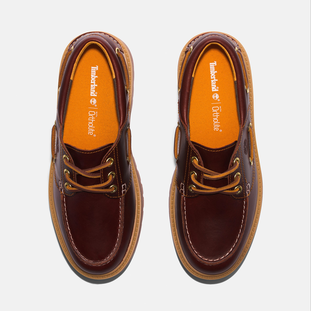 Womens Stone Street Platform Boat Shoe - Image 3