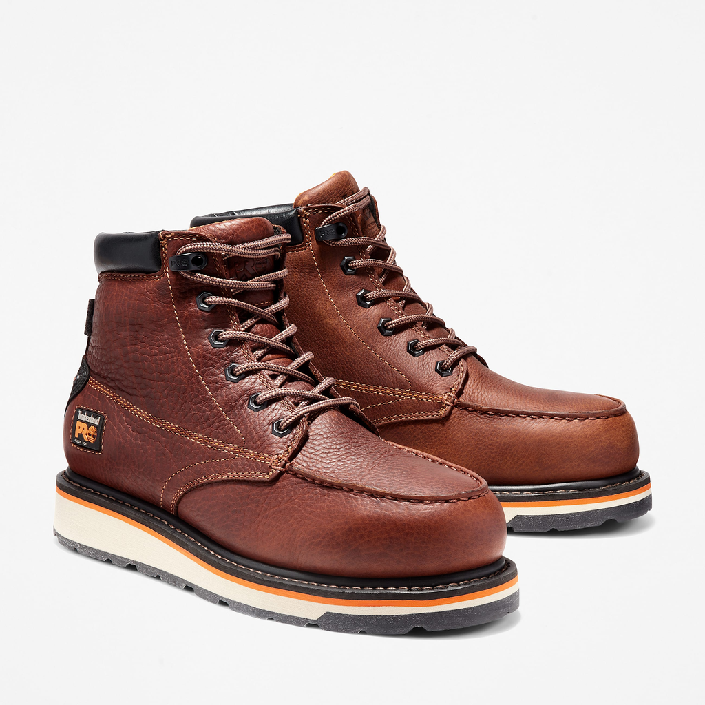 Mens Gridworks 6" Alloy Toe Waterproof Work Boot - Image 4