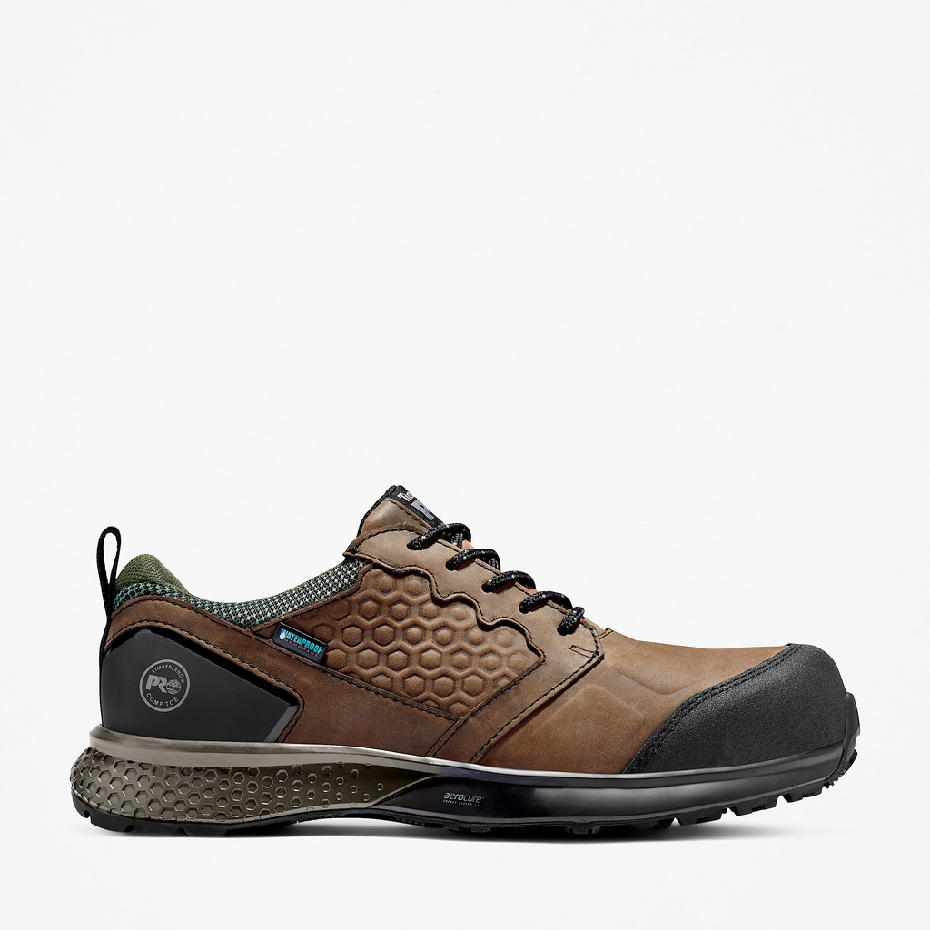 Mens Reaxion Composite Toe Waterproof Work Sneaker
