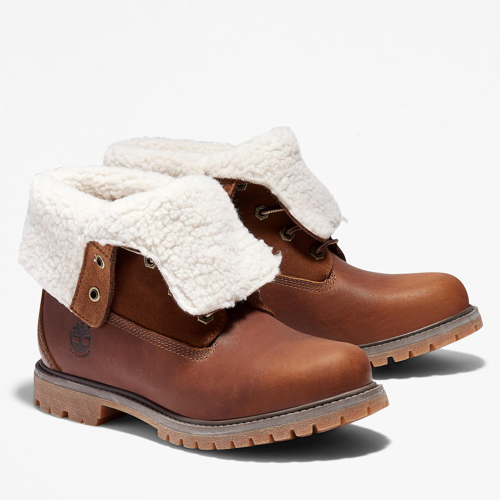 Womens Timberland Warm-Lined Waterproof Roll-Top Boot - Image 6