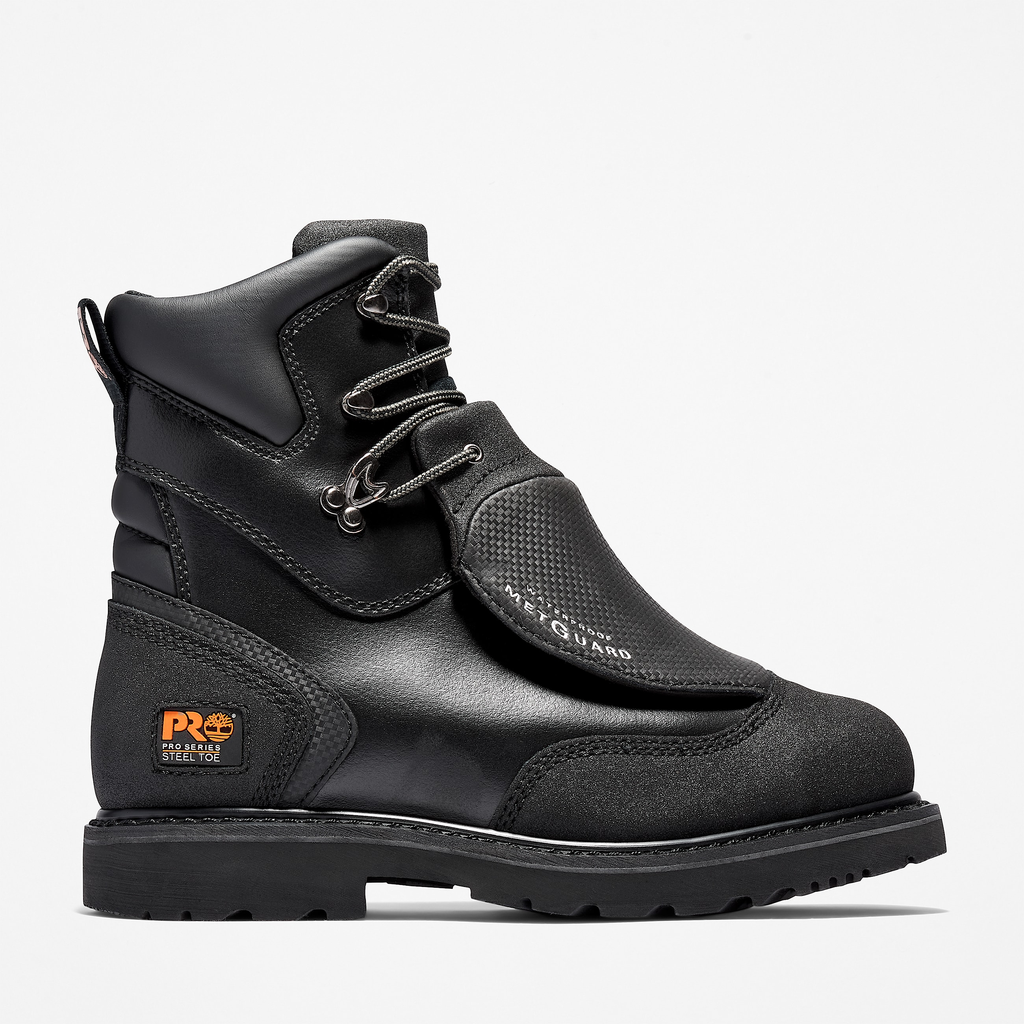 Mens Met Guard Steel Toe Waterproof Work Boot