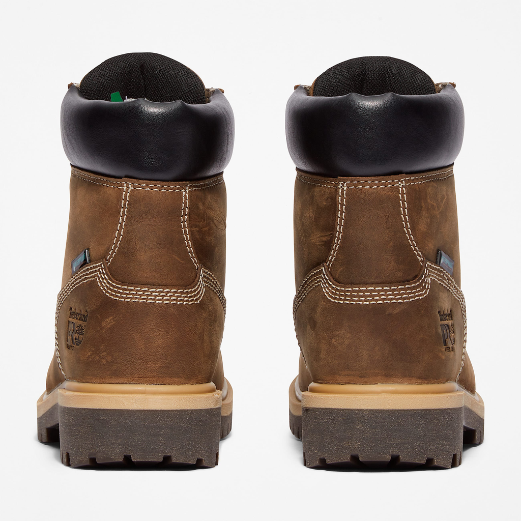 Womens Direct Attach 6" Steel Toe Waterproof Work Boot - Image 5