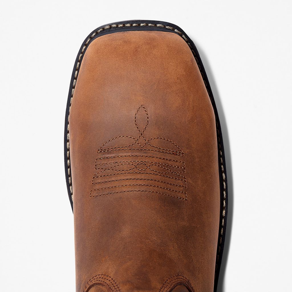Mens True Grit Pull On Composite Toe Waterproof Work Boot - Image 2