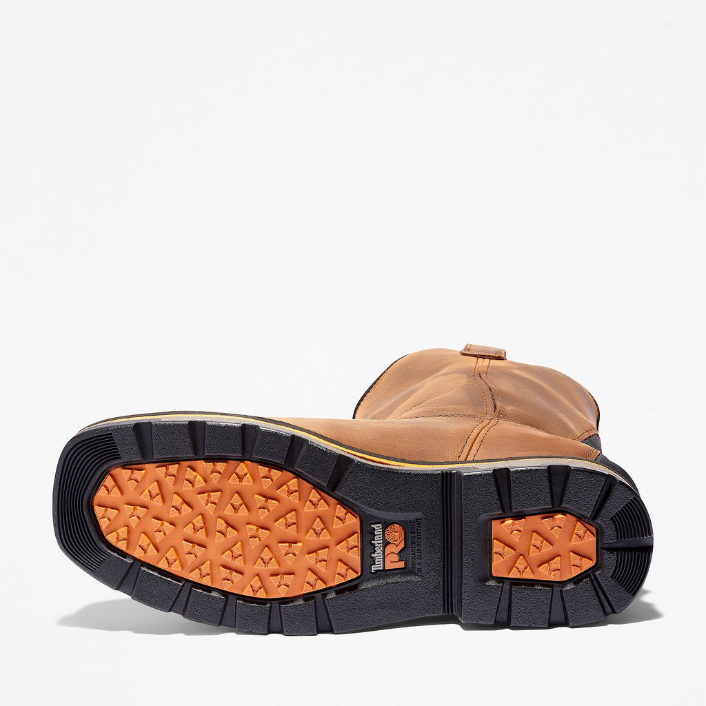 Mens True Grit Pull On Composite Toe Waterproof Work Boot - Image 3