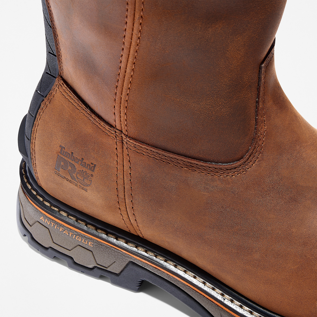 Mens True Grit Pull On Composite Toe Waterproof Work Boot - Image 6