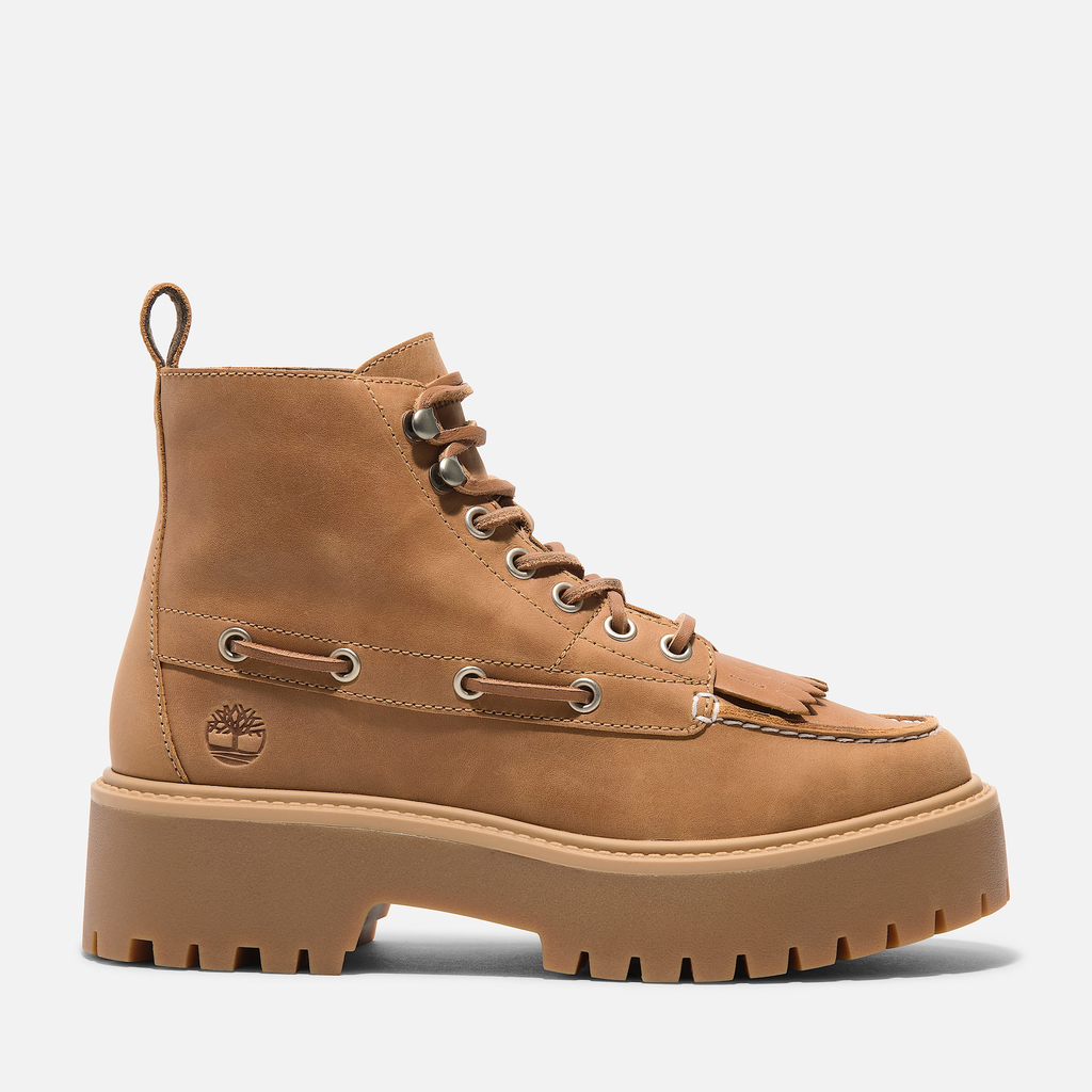 Women¡¯s Stone Street Platform Kiltie Boot