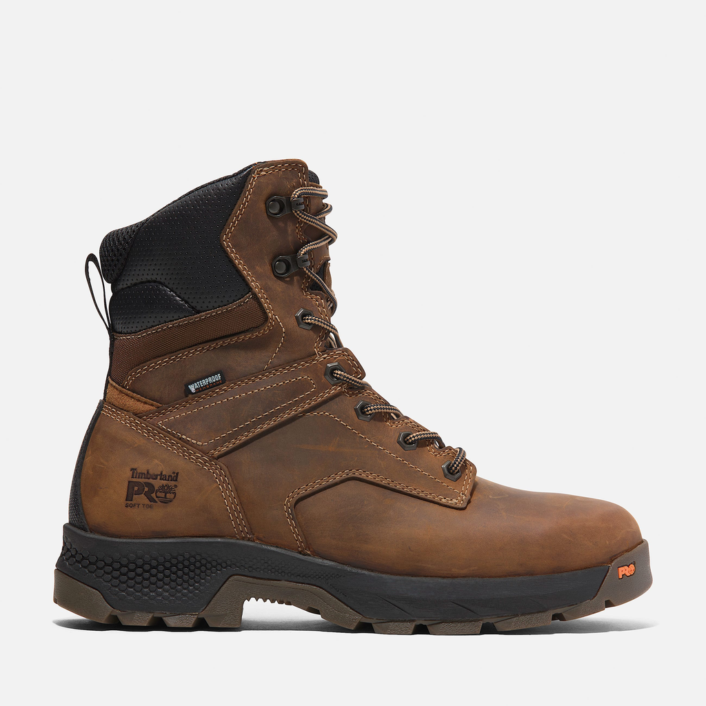 Mens TiTAN EV 8" Soft-Toe Waterproof Work Boot