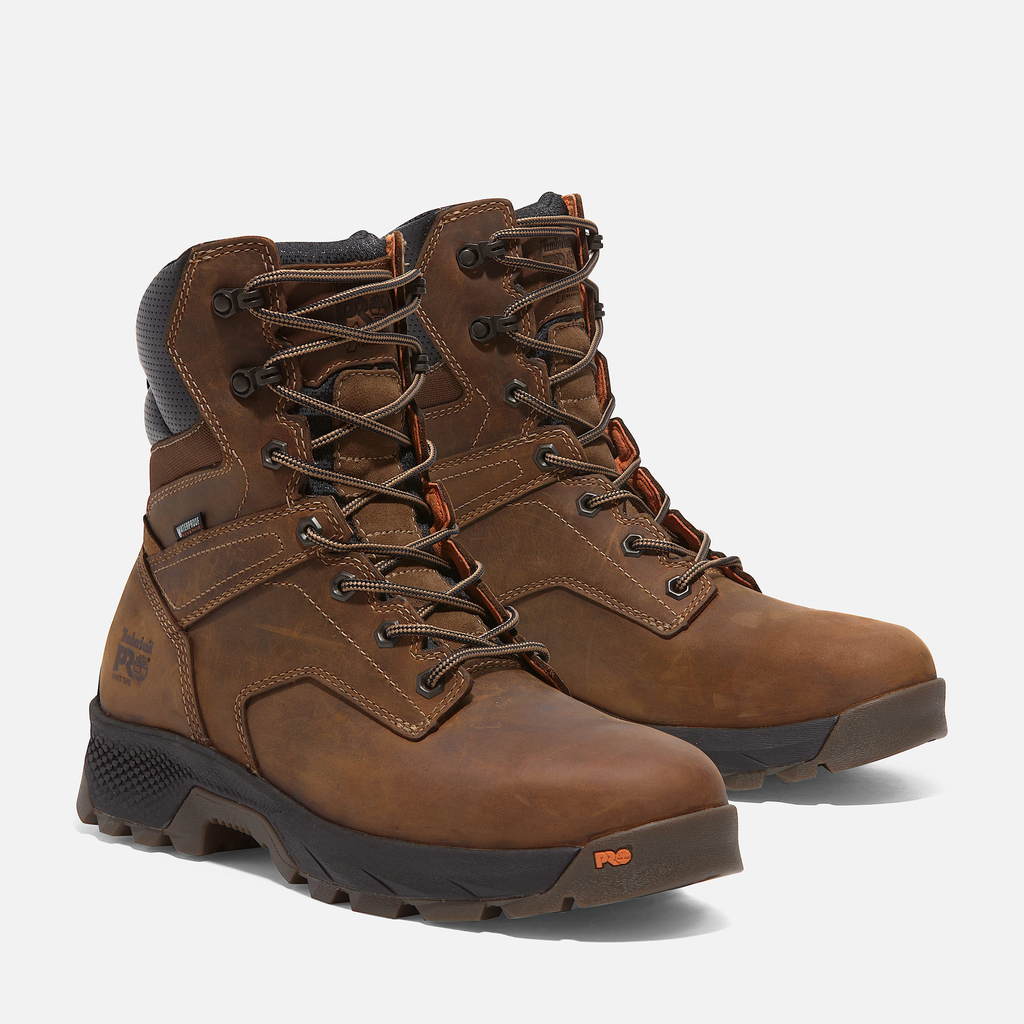 Mens TiTAN EV 8" Soft-Toe Waterproof Work Boot - Image 4