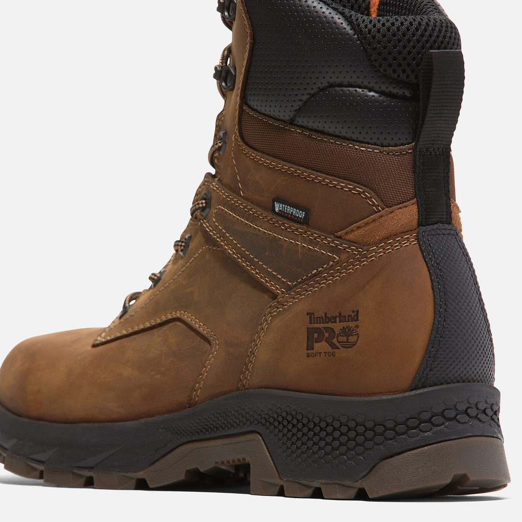Mens TiTAN EV 8" Soft-Toe Waterproof Work Boot - Image 7