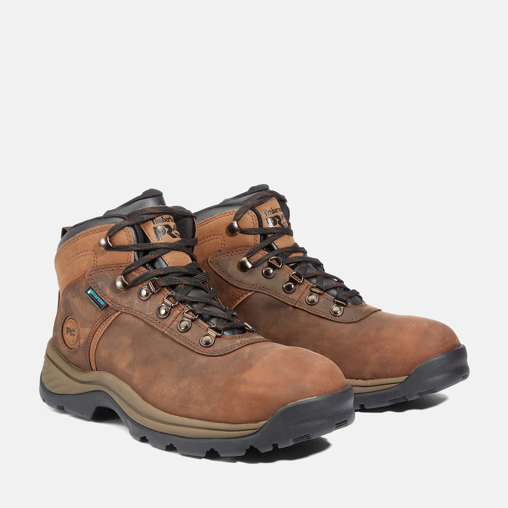 Mens Flume Work Steel Toe Waterproof Work Boot - Image 4