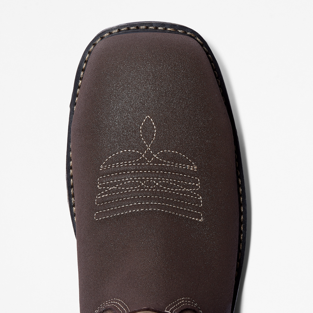 Mens True Grit Pull On Composite Toe Waterproof Work Boot - Image 2