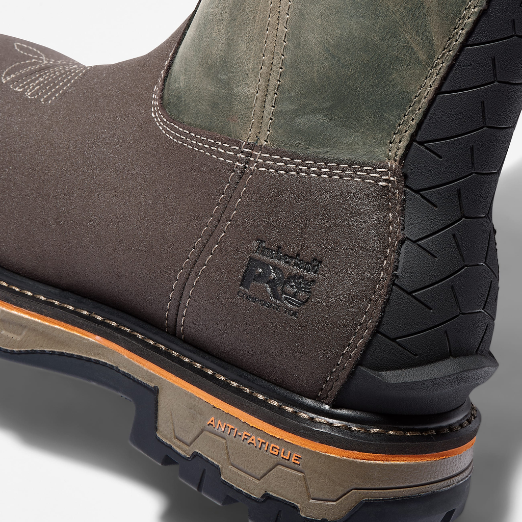 Mens True Grit Pull On Composite Toe Waterproof Work Boot - Image 6