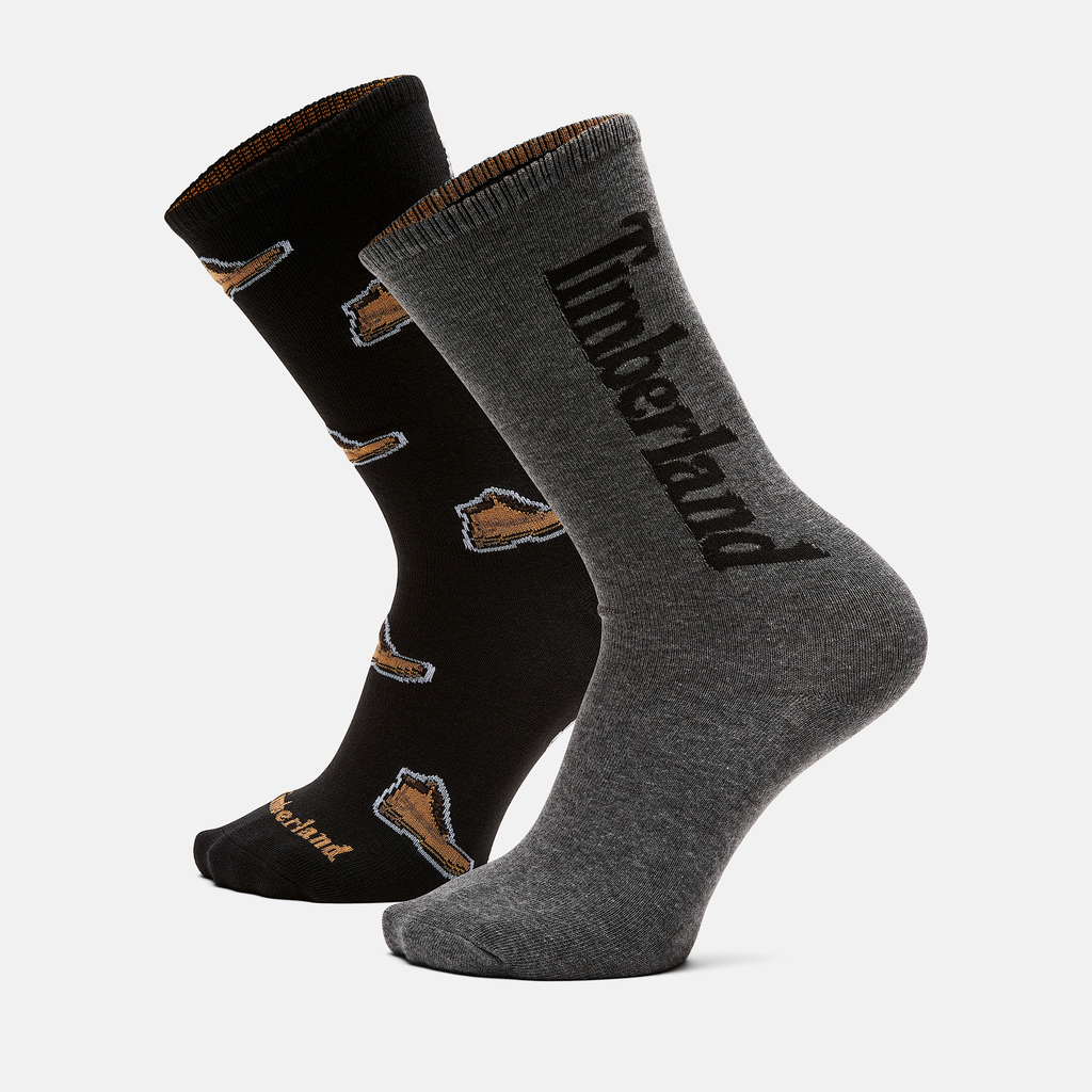 2-Pack Timberland? All Over Print Crew Sock