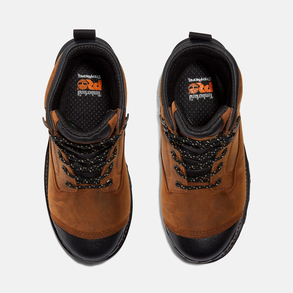 Mens Boondock HD 8" Composite Toe Waterproof Work Boot - Image 3