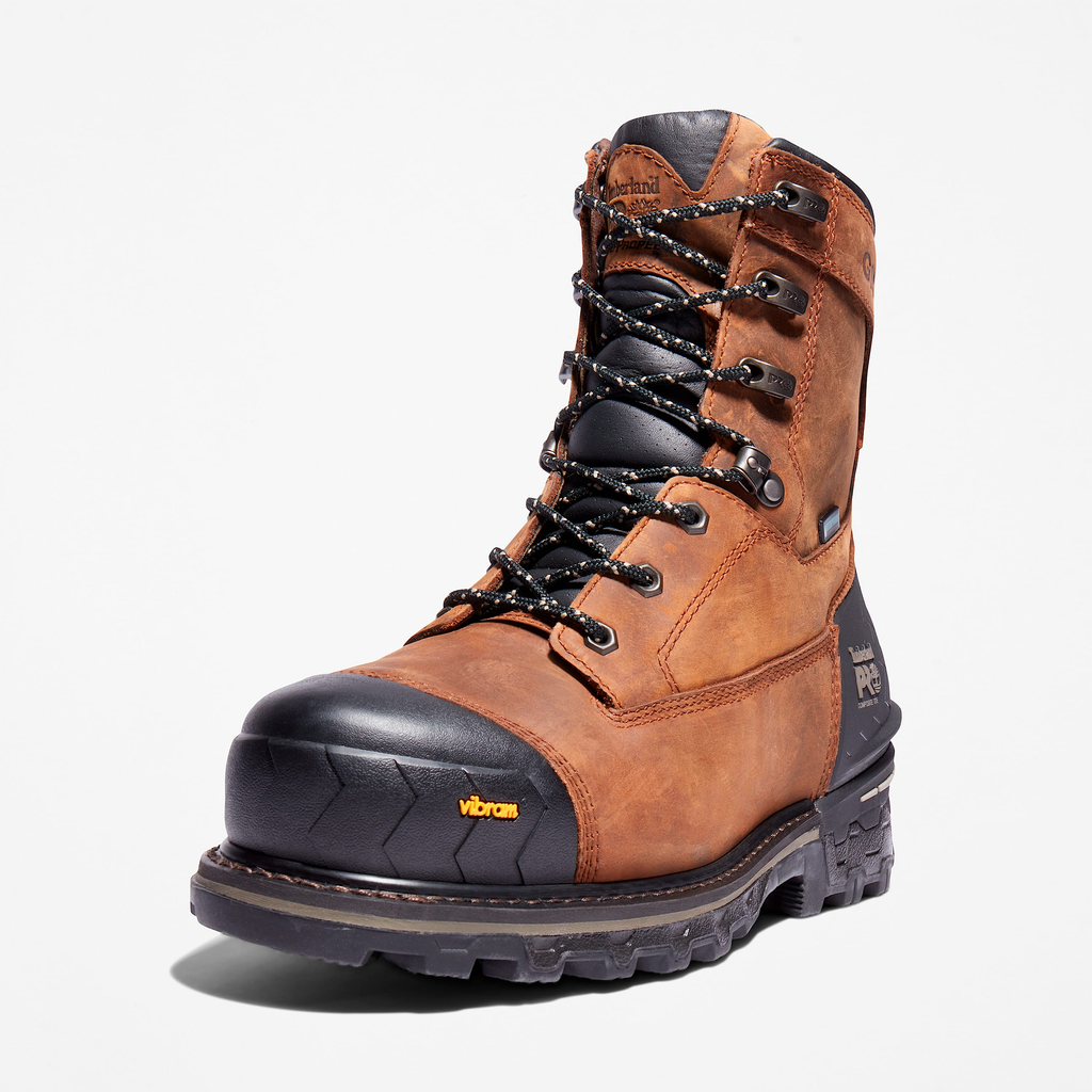Mens Boondock HD 8" Composite Toe Waterproof Work Boot - Image 9