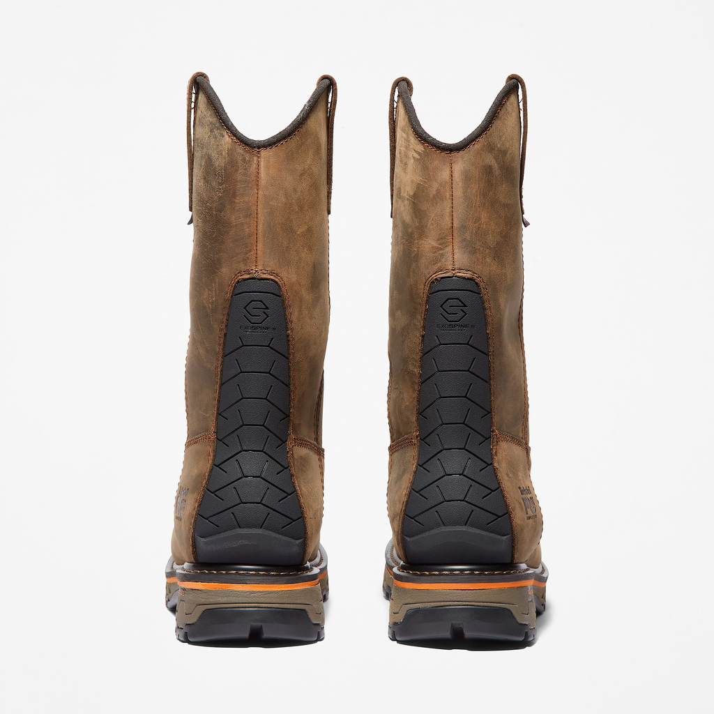 Mens True Grit Pull On Composite Toe Waterproof Work Boot - Image 5