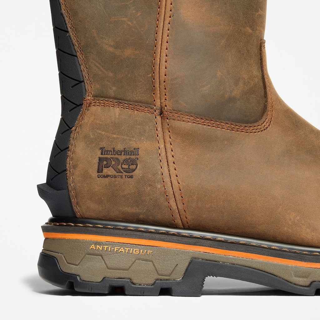 Mens True Grit Pull On Composite Toe Waterproof Work Boot - Image 7