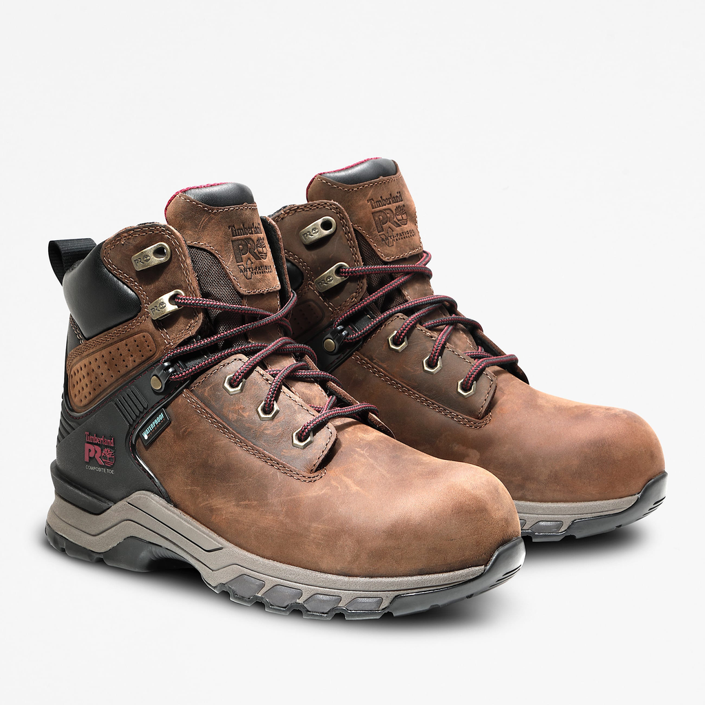 Womens Hypercharge 6" Composite Toe Waterproof Work Boot - Image 3