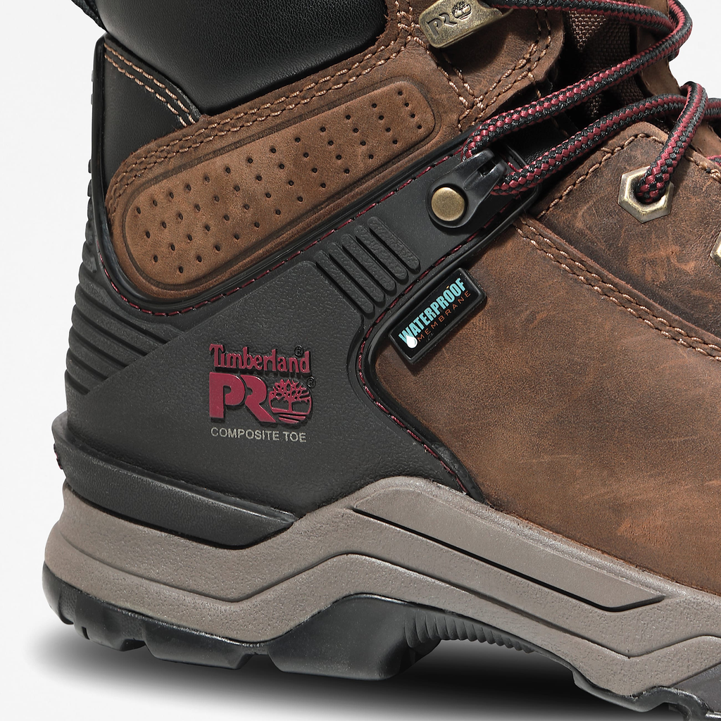 Womens Hypercharge 6" Composite Toe Waterproof Work Boot - Image 8