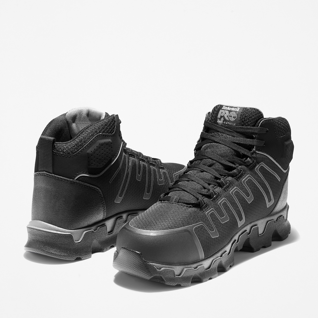Mens Timberland PRO Powertrain Sport Alloy-Toe Mid Athletic Work Boot - Image 5