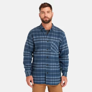 Mens Timberland PRO? Woodfort Midweight Flannel Shirt
