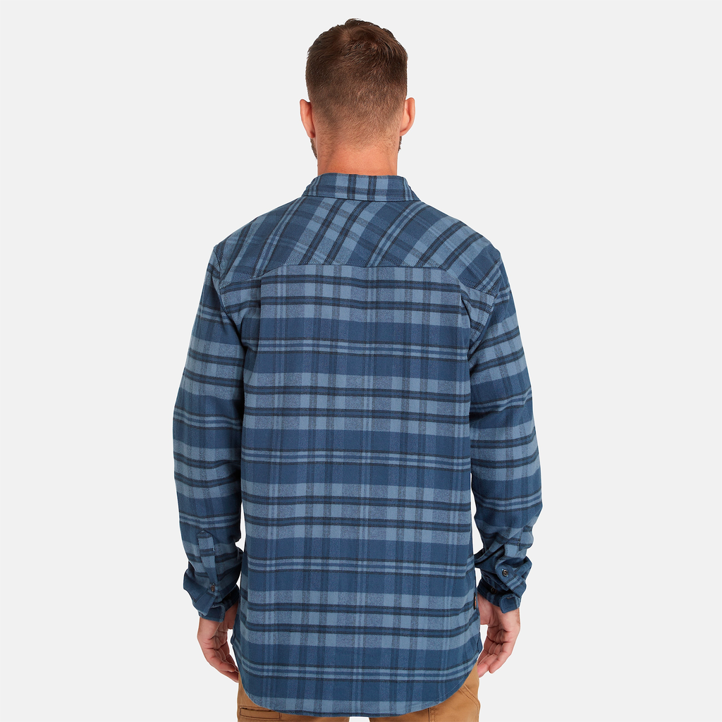 Mens Timberland PRO? Woodfort Midweight Flannel Shirt - Image 5
