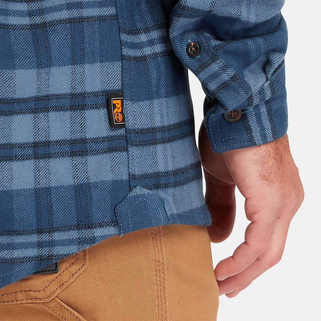 Mens Timberland PRO? Woodfort Midweight Flannel Shirt - Image 3